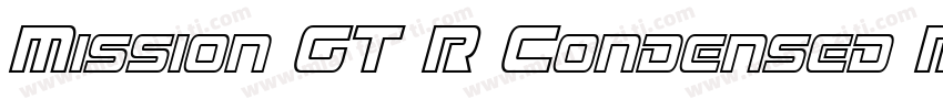 Mission GT R Condensed Regular字体转换 Mission GT R Condensed Regular字体转换